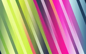 Green Pink Blue Gradient Rainbow Stripes Wallpaper