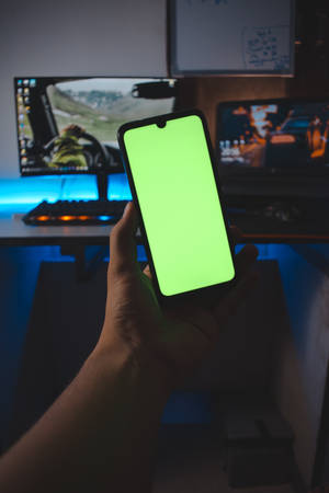 Green Screen Phone Wallpaper