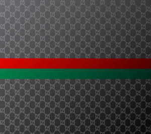 Grey Aesthetic Gucci Pattern Wallpaper