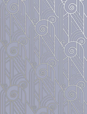 Grey Art Deco Iphone Wallpaper