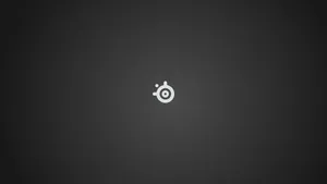 Grey Simple Logitech Logo Wallpaper