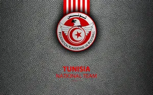 Grey Tunisia National Football Team Logo Wallpaper