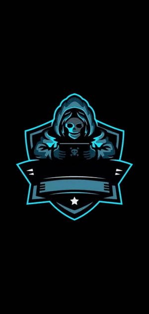 Grim Reaper Playing Gaming Logo Hd Wallpaper