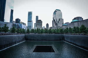 Ground Zero Reflecting Pool Wallpaper