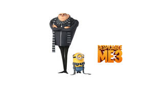 Gru And Mel Minion Desktop Wallpaper