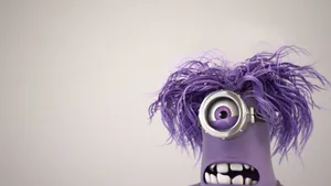 Grumpy Evil Minion Wallpaper