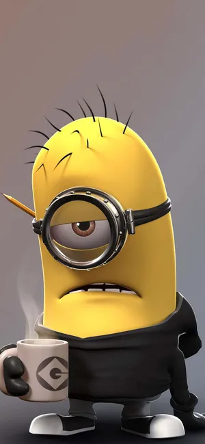 Grumpy Minion Pfp Wallpaper