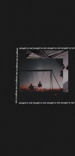 Grunge Tumblr Aesthetic Of Friends Swinging Wallpaper