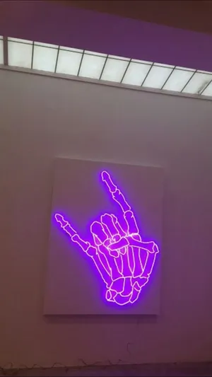 Grunge Tumblr Aesthetic Skeleton Hand Rock Wallpaper