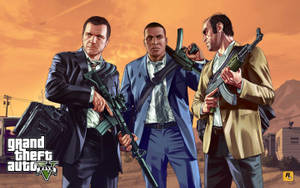 Gta 5 Main Trio Wallpaper