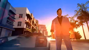 Gta Vc Tommy Vercetti Sunrise Wallpaper