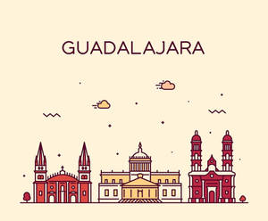 Guadalajara Digital Art Wallpaper