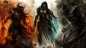 Guild Wars 2 Female Thief Wallpaper