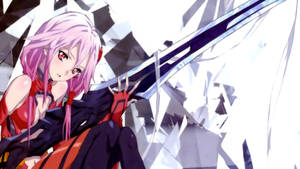 Guilty Crown Inori With Sharp Blade Wallpaper