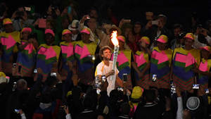 Gustavo Kuerten Rio 2016 Opening Ceremony Wallpaper