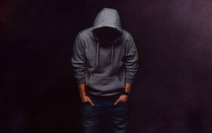 Guy In Gray Hood Wallpaper