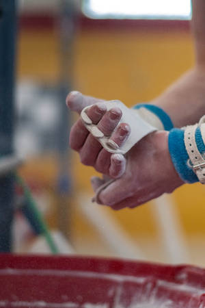 Gymnastics Hand Chalk Wallpaper