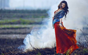 Gypsy Woman Fashion Model Wallpaper