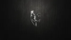 Hacker Mask Logo Full Hd Wallpaper