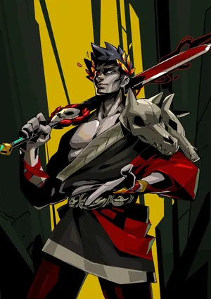 Hades Game Zagreuswith Sword Wallpaper