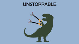 Haha, Check Out This Funny Dinosaur! Wallpaper