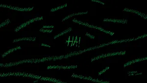 Hahaha Joker Was Here Wallpaper