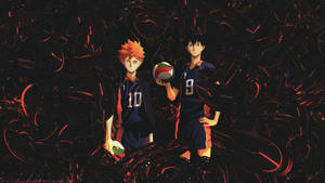 Haikyuu 4k Kageyama And Hinata Wallpaper