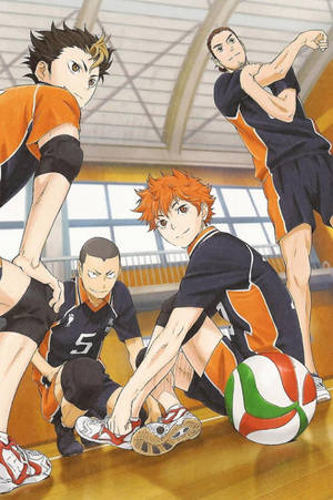 Haikyuu 4k Warming Up Wallpaper