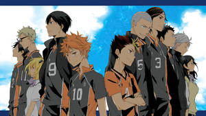 Haikyuu Teams Karasuno High Poster Wallpaper