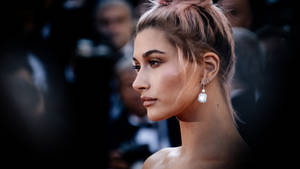 Hailey Bieber 2018 Cannes Film Festival Wallpaper