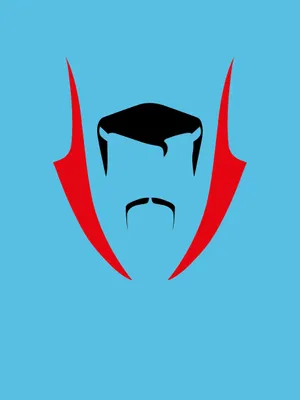 Hair And Cape Doctor Strange Minimalist Wallpaper