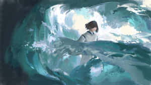 Haku In The Spirited Away Movie Wallpaper