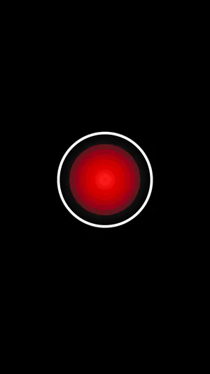 Hal 9000 Phone Red Eye Wallpaper