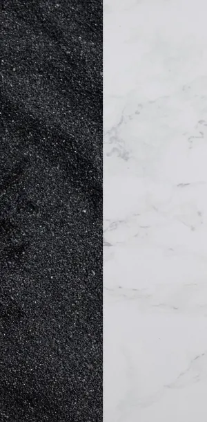 Half Black Half White Abstract Design Wallpaper