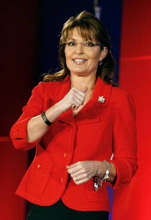 Half-body Photo Of Sarah Palin Wallpaper