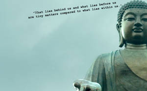 Half-body Portrait Buddha Desktop Wallpaper