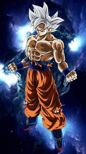 Half Naked Dragon Ball Goku Ultra Instinct Wallpaper