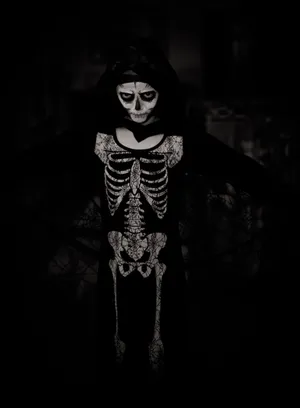 Halloween Costume Skeleton Wallpaper