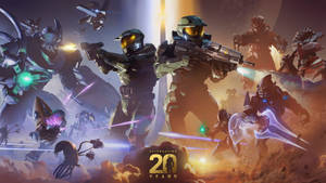 Halo 3 Back To Back Wallpaper