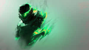 Halo Master Chief Digitally Painted Wallpaper