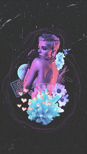 Halsey Aesthetic Art Wallpaper