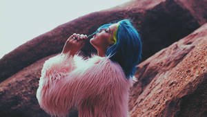 Halsey Badlands Album Wallpaper