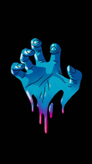 Hand Artwork Best Oled Wallpaper