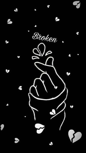 Hand Broken Heart Pfp Wallpaper