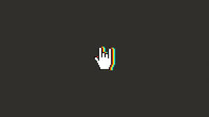 Hand Gesture Minimalist Aesthetic Laptop Wallpaper