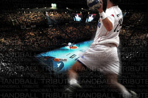 Handball Game Court Wallpaper