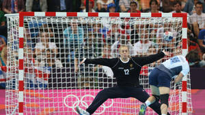 Handball Game Net Wallpaper