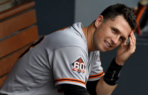 Handsome Buster Posey Wallpaper