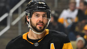 Handsome Ice Hockey Player Kris Letang Wallpaper