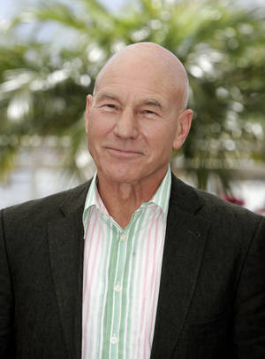 Handsome Patrick Stewart Wallpaper